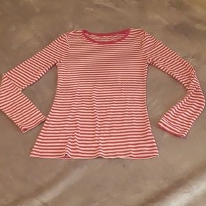 Perfect sm.long sleeved shirt pink whitestriped